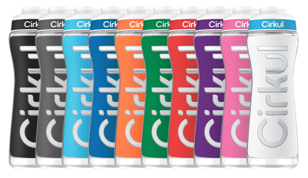 22oz. Grip Squeeze Plastic Bottle & Sport Lid (S5TP)