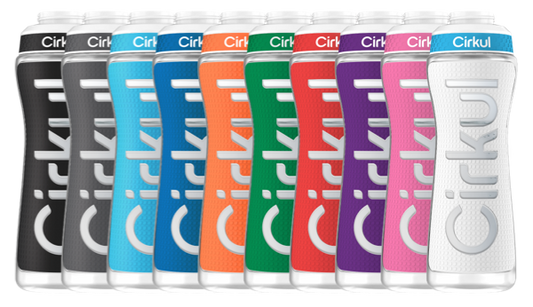 22oz. Grip Squeeze Plastic Bottle & Sport Lid (S5TP)