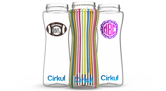 Custom 22oz. Plastic Bottle & Comfort Grip Lid (4PTH)