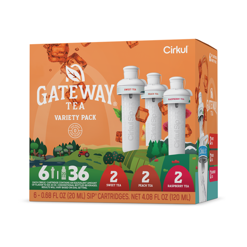 Gateway Tea® 6-Pack Variety Pack (RJSM)