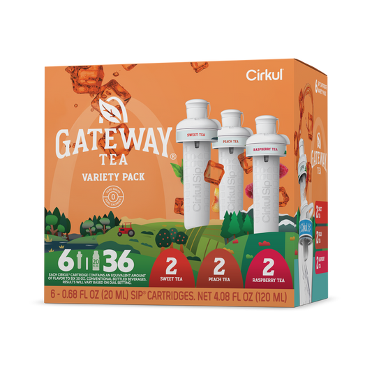 Gateway Tea® 6-Pack Variety Pack (RJSM)