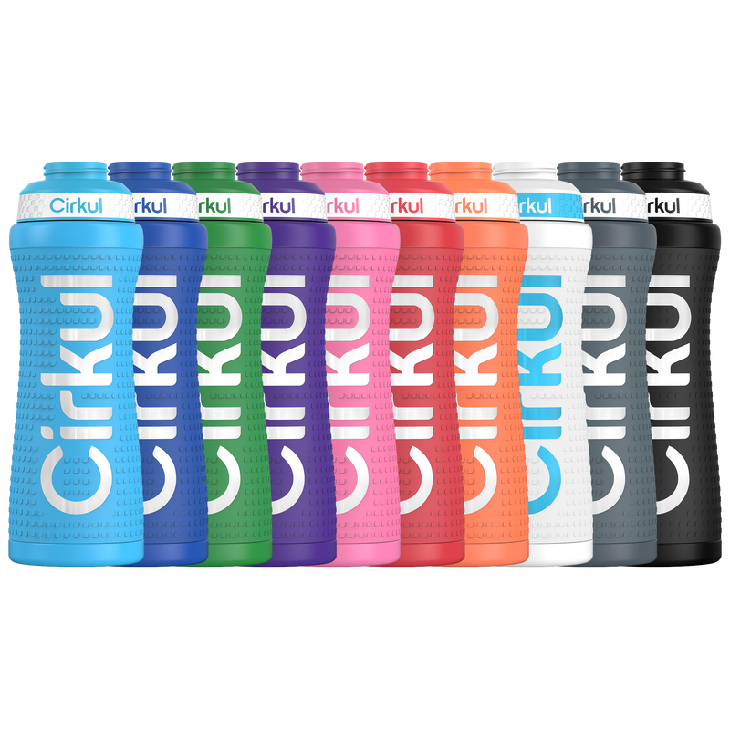 22oz. Grip Stainless Steel Bottle & Sport Lid (UPV7)