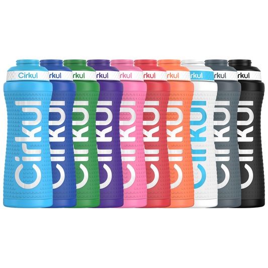 22oz. Grip Stainless Steel Bottle & Sport Lid (UPV7)