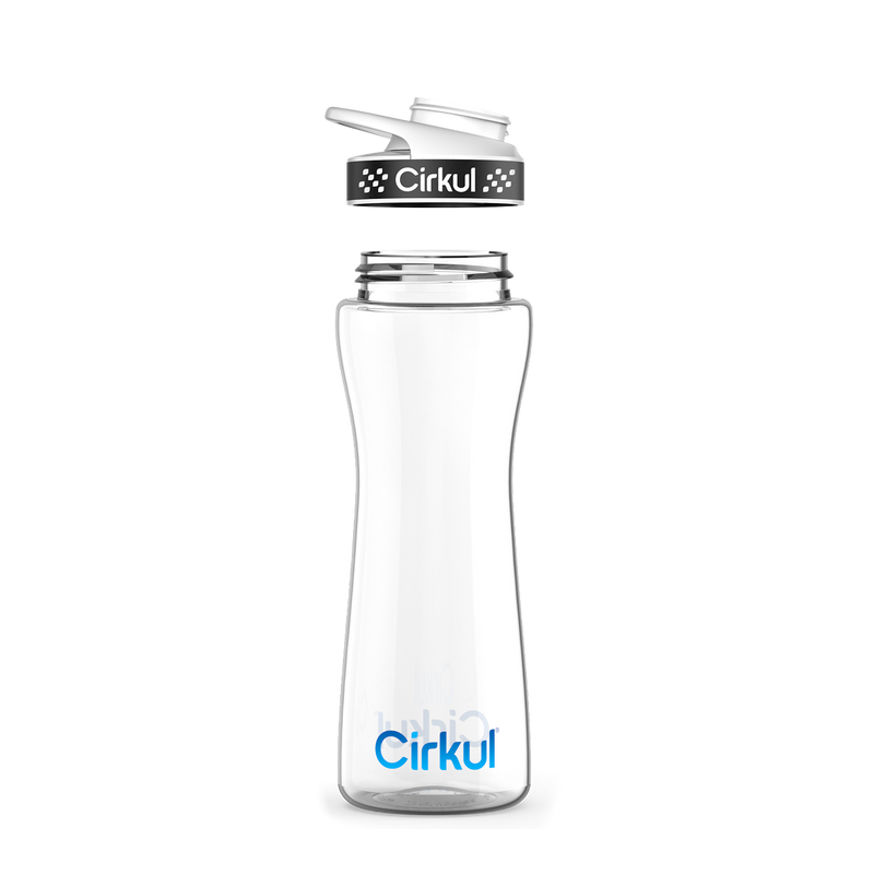 22oz. Plastic Bottle & Comfort Grip Lid (BJDN)