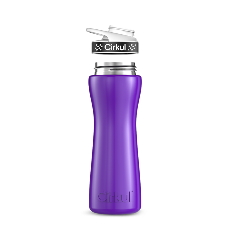 22oz. Stainless Steel Bottle & Comfort Grip Lid (XBDW)
