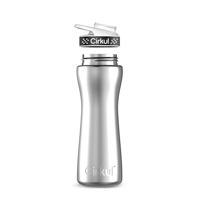 22oz. Stainless Steel Bottle & Comfort Grip Lid (XBDW)