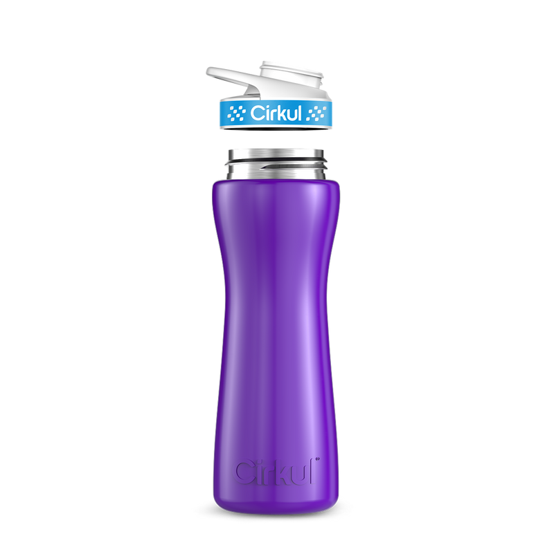 22oz. Stainless Steel Bottle & Comfort Grip Lid (XBDW)