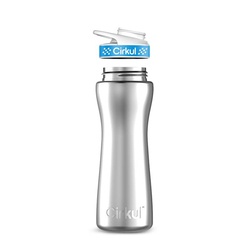 22oz. Stainless Steel Bottle & Comfort Grip Lid (XBDW)