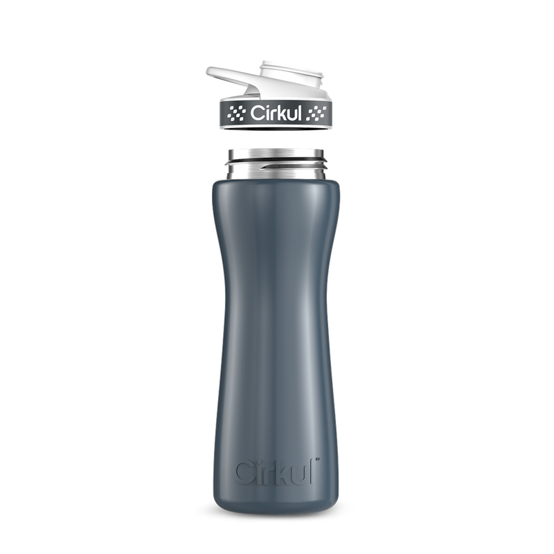 22oz. Stainless Steel Bottle & Comfort Grip Lid (XBDW)
