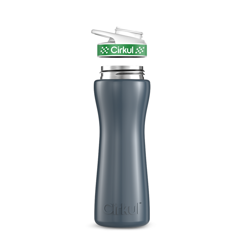 22oz. Stainless Steel Bottle & Comfort Grip Lid (XBDW)