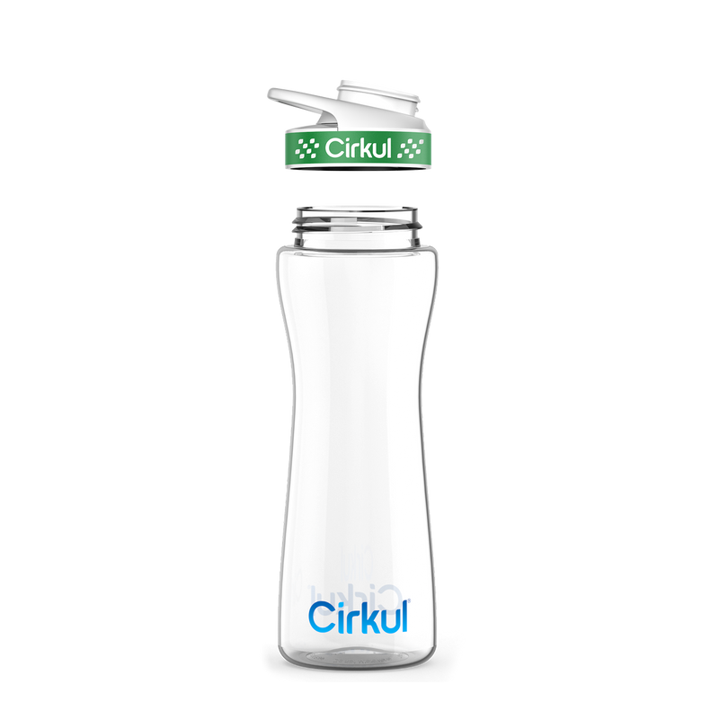 22oz. Plastic Bottle & Comfort Grip Lid (BJDN)