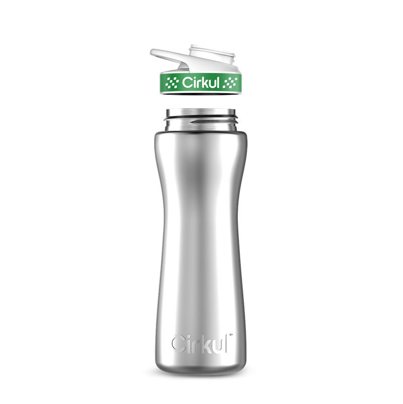 22oz. Stainless Steel Bottle & Comfort Grip Lid (XBDW)
