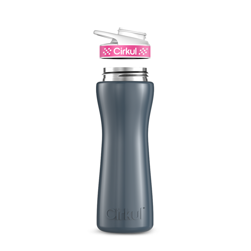 22oz. Stainless Steel Bottle & Comfort Grip Lid (XBDW)