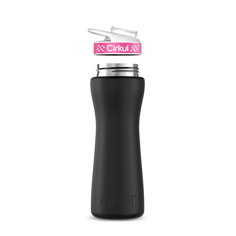 22oz. Stainless Steel Bottle & Comfort Grip Lid (XBDW)