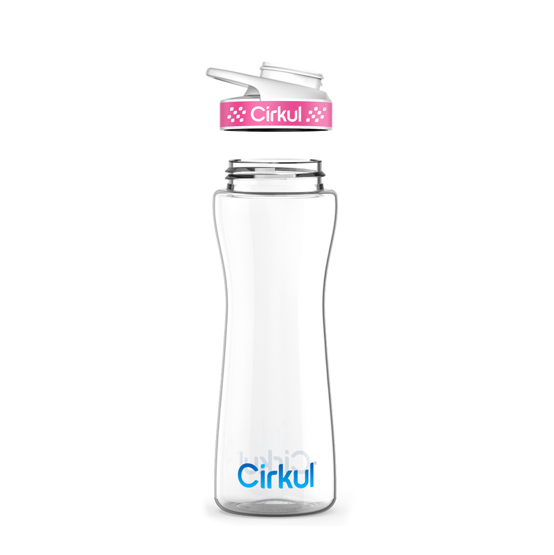 22oz. Plastic Bottle & Comfort Grip Lid (BJDN)
