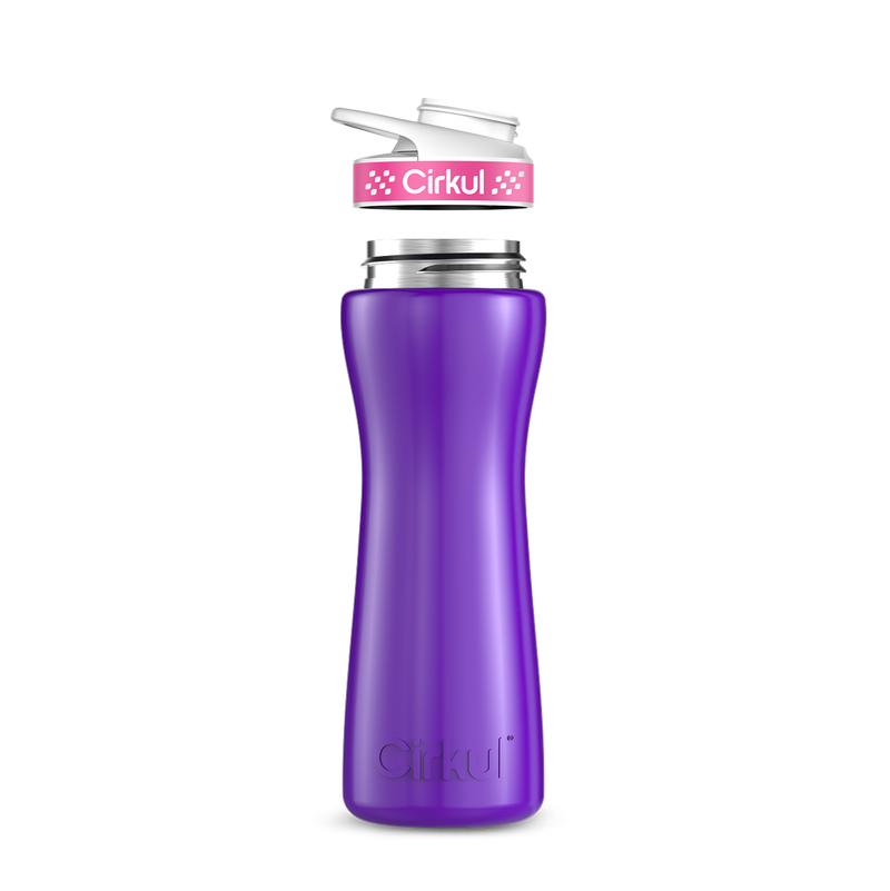22oz. Stainless Steel Bottle & Comfort Grip Lid (XBDW)