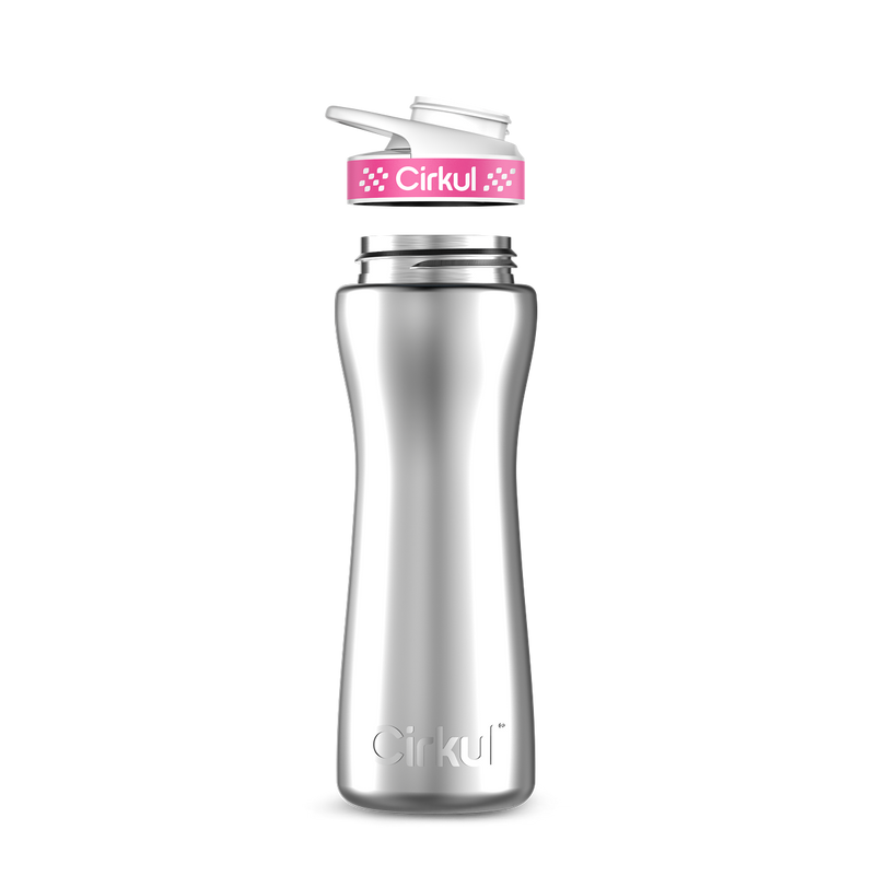 22oz. Stainless Steel Bottle & Comfort Grip Lid (XBDW)