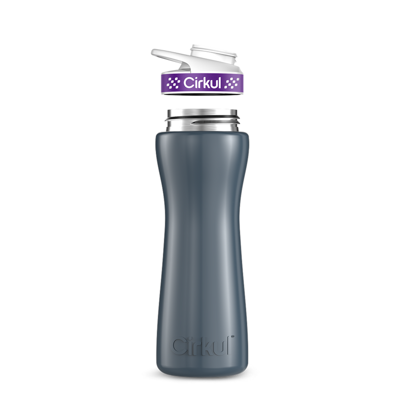 22oz. Stainless Steel Bottle & Comfort Grip Lid (XBDW)