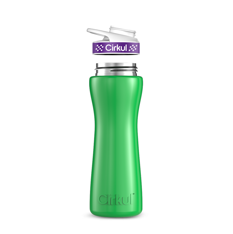 22oz. Stainless Steel Bottle & Comfort Grip Lid (XBDW)