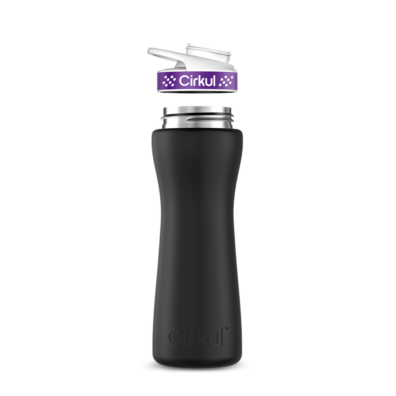22oz. Stainless Steel Bottle & Comfort Grip Lid (XBDW)