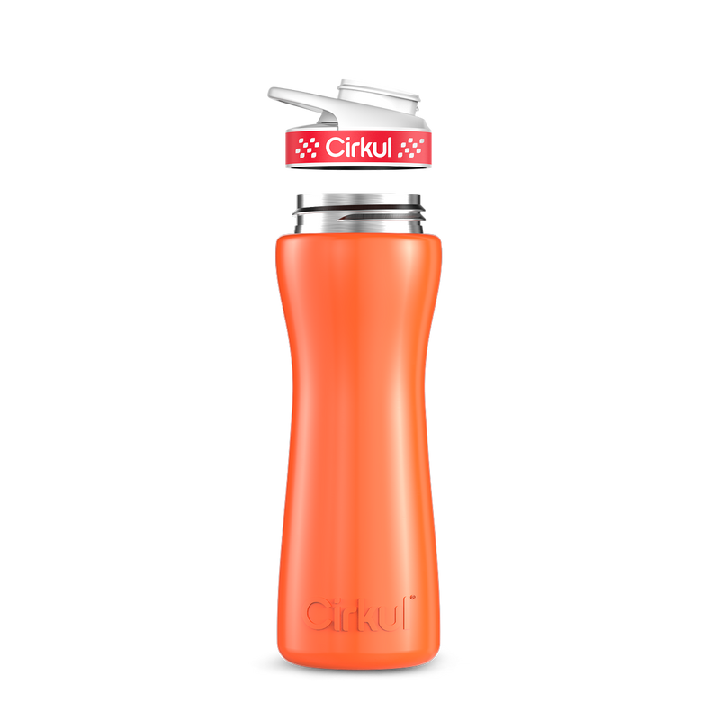 22oz. Stainless Steel Bottle & Comfort Grip Lid (XBDW)