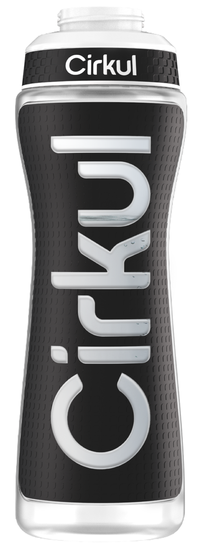 22oz. Grip Squeeze Plastic Bottle & Sport Lid (S5TP)
