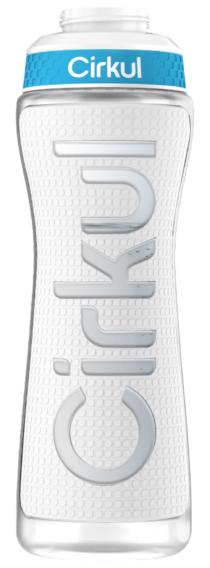 22oz. Grip Squeeze Plastic Bottle & Sport Lid (S5TP)