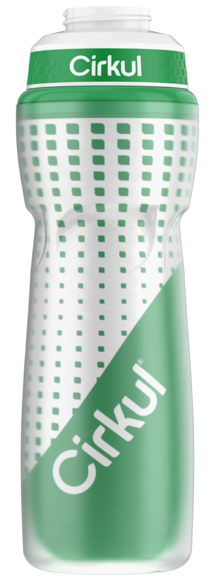 22oz. Insulated Squeeze Plastic Bottle & Sport Lid (78U3)