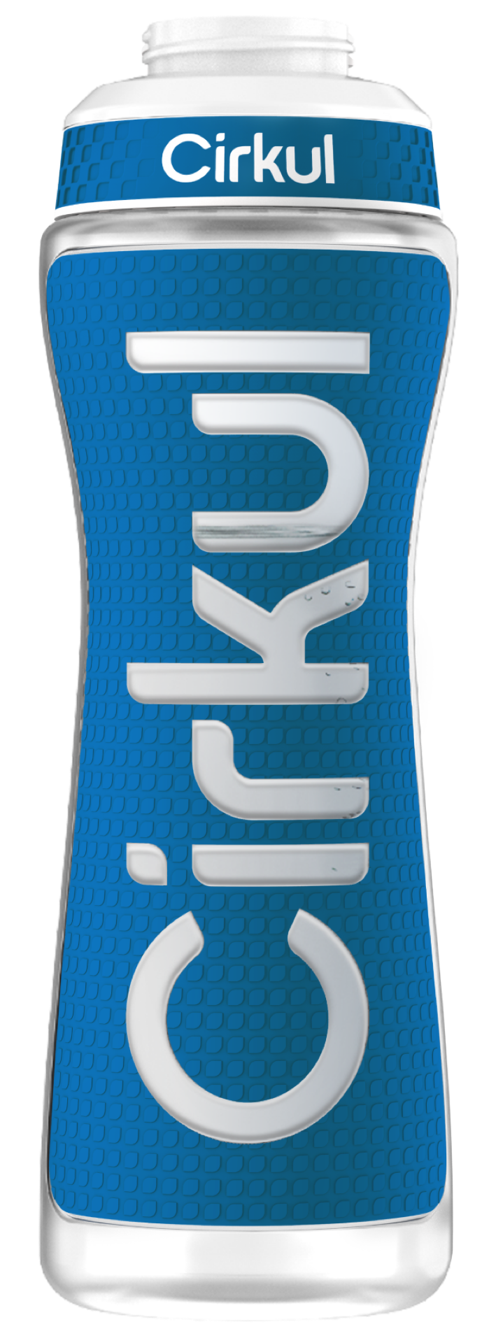 22oz. Grip Squeeze Plastic Bottle & Sport Lid (S5TP)