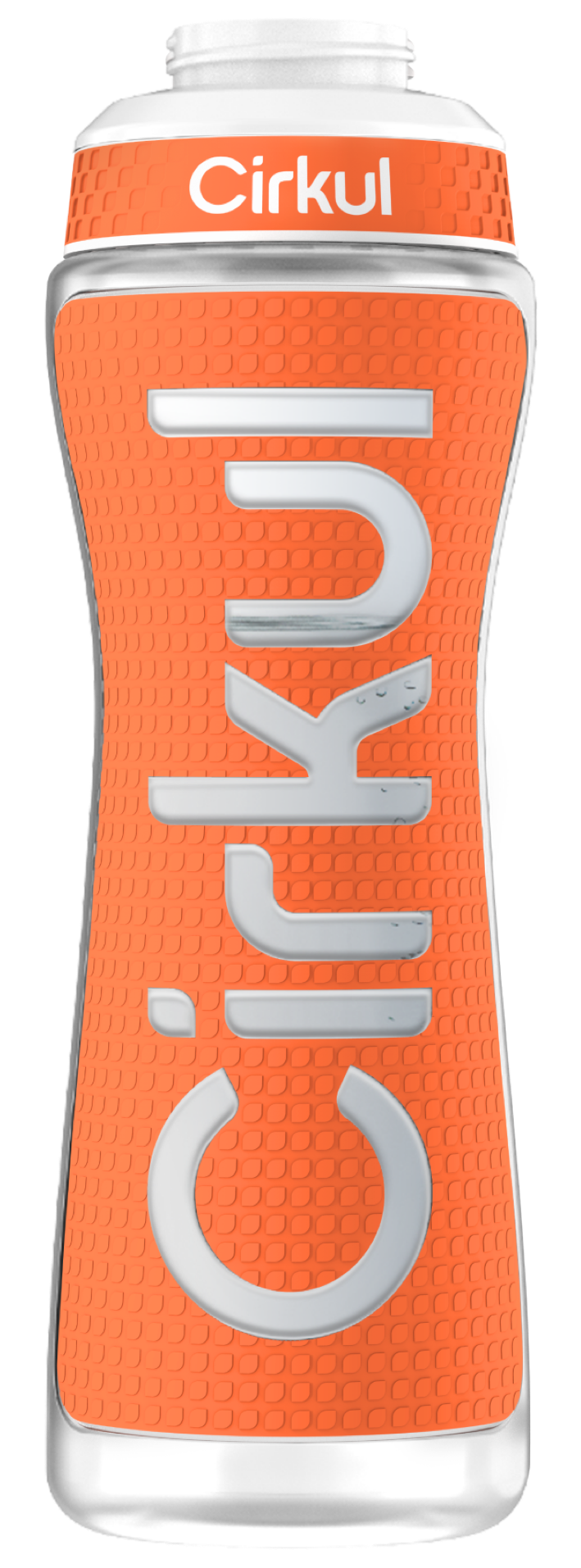 22oz. Grip Squeeze Plastic Bottle & Sport Lid (S5TP)