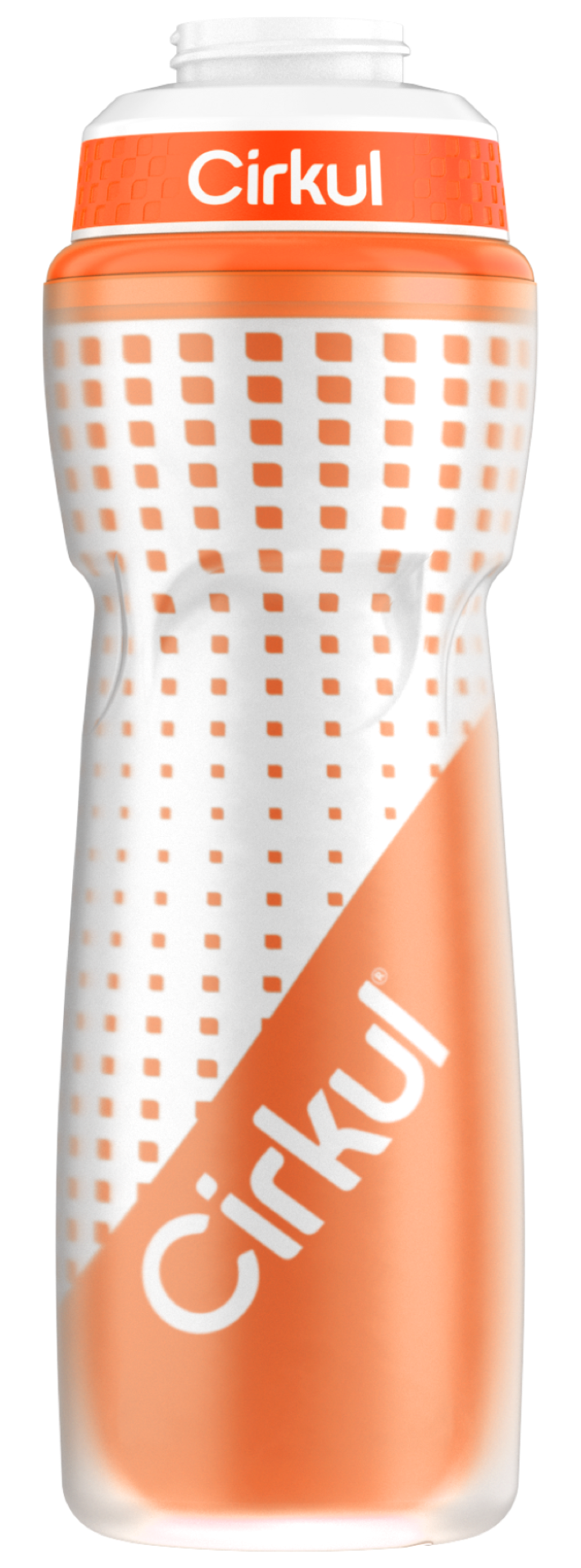 22oz. Insulated Squeeze Plastic Bottle & Sport Lid (78U3)