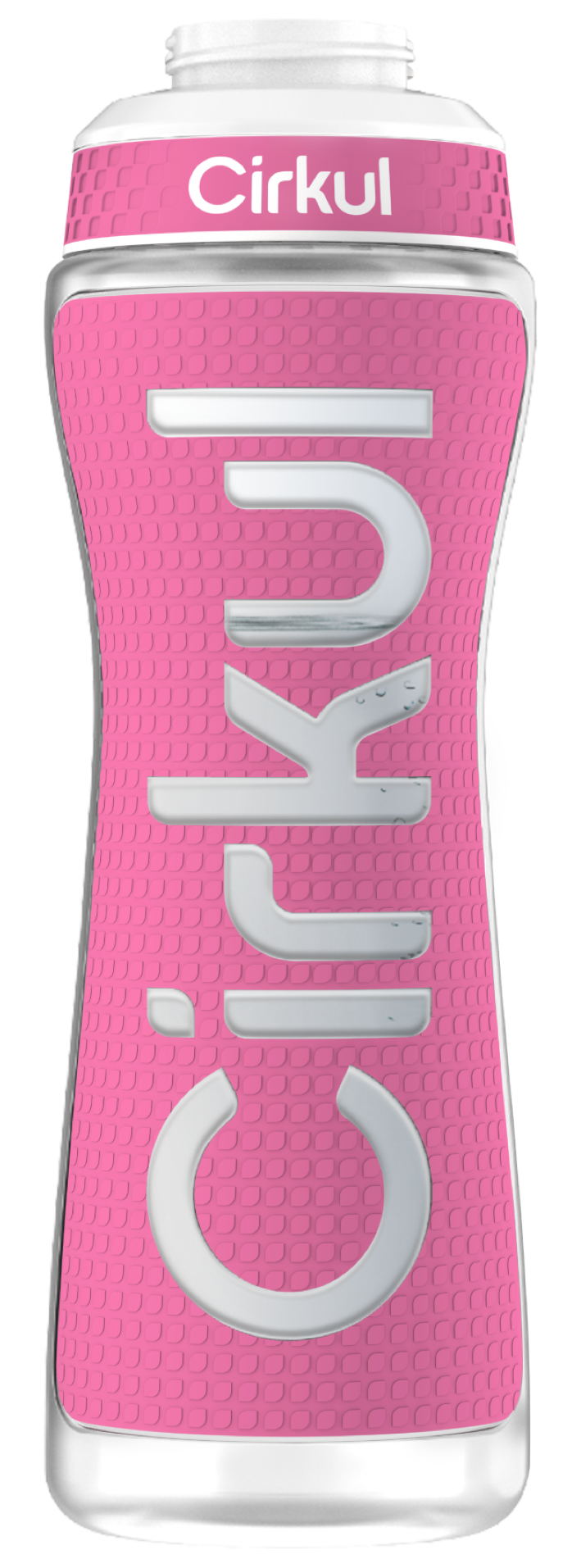 22oz. Grip Squeeze Plastic Bottle & Sport Lid (S5TP)
