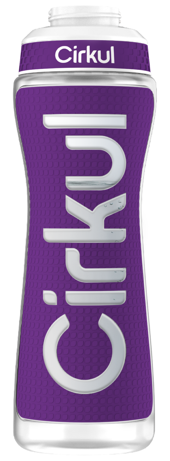 22oz. Grip Squeeze Plastic Bottle & Sport Lid (S5TP)