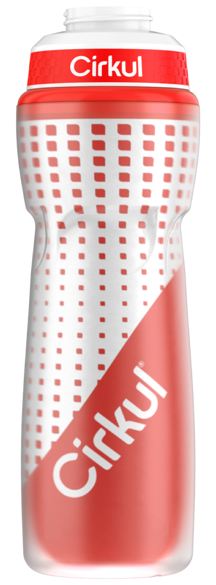 22oz. Insulated Squeeze Plastic Bottle & Sport Lid (78U3)