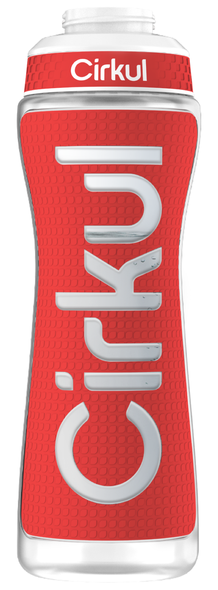 22oz. Grip Squeeze Plastic Bottle & Sport Lid (S5TP)
