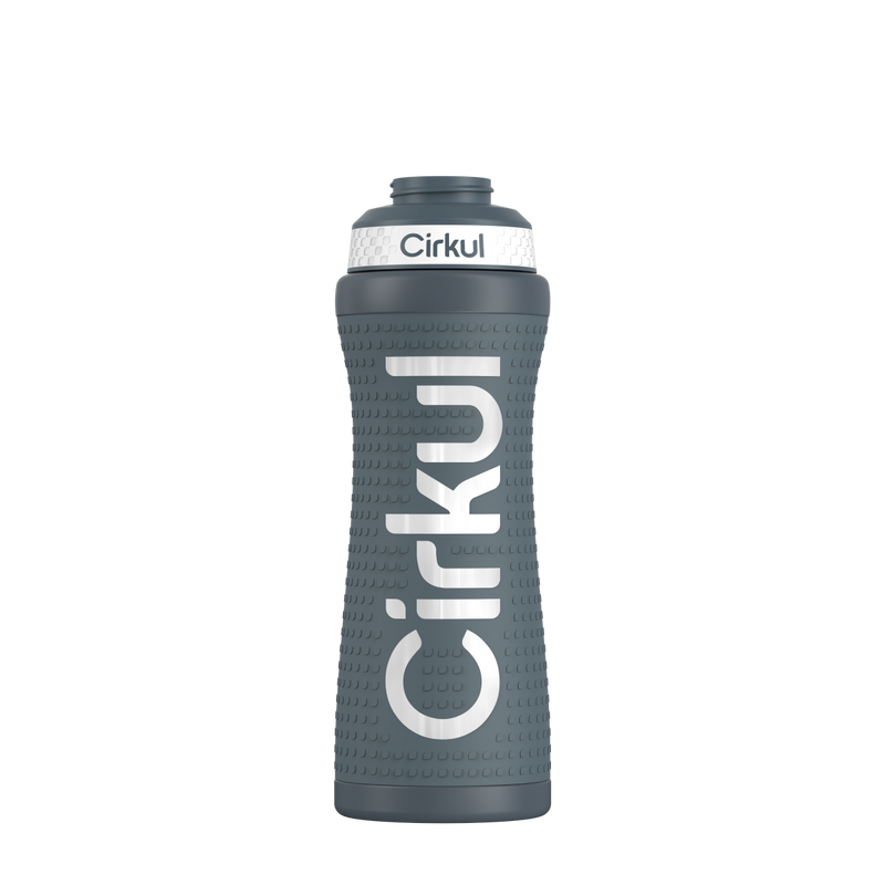 22oz. Grip Stainless Steel Bottle & Sport Lid (UPV7)