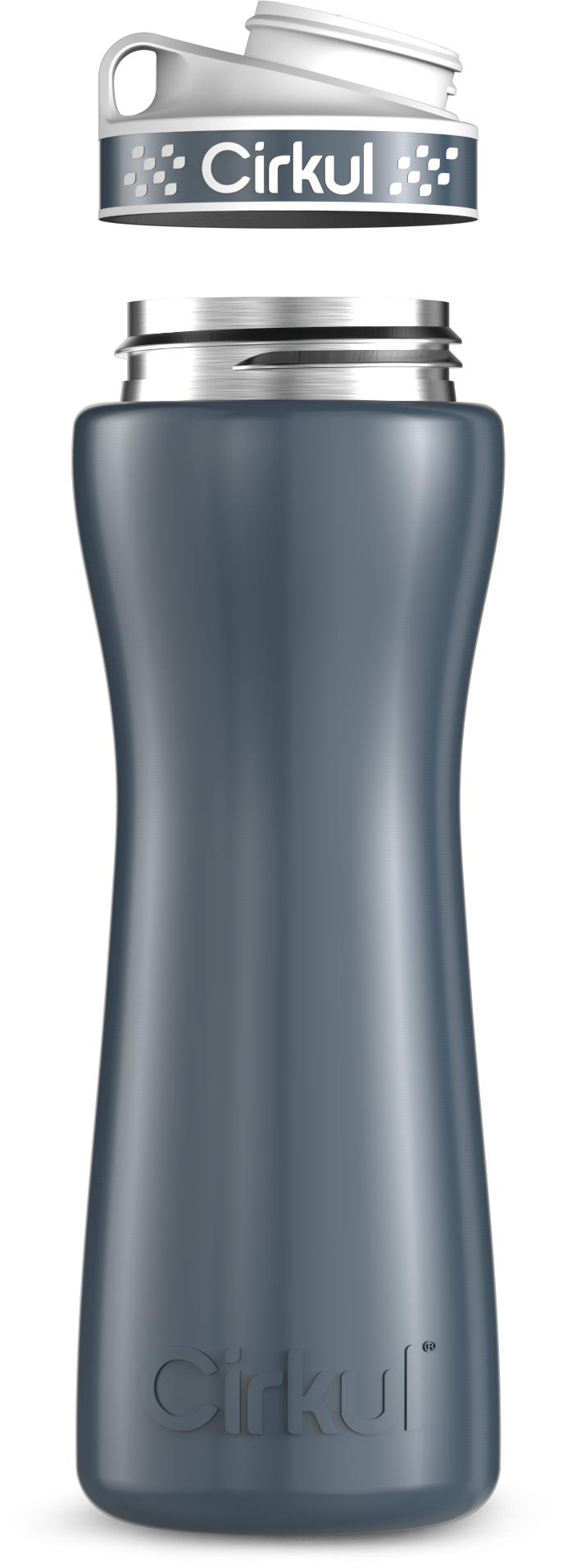 Custom 22oz. Stainless Steel Bottle & Comfort Grip Lid (RMPD)