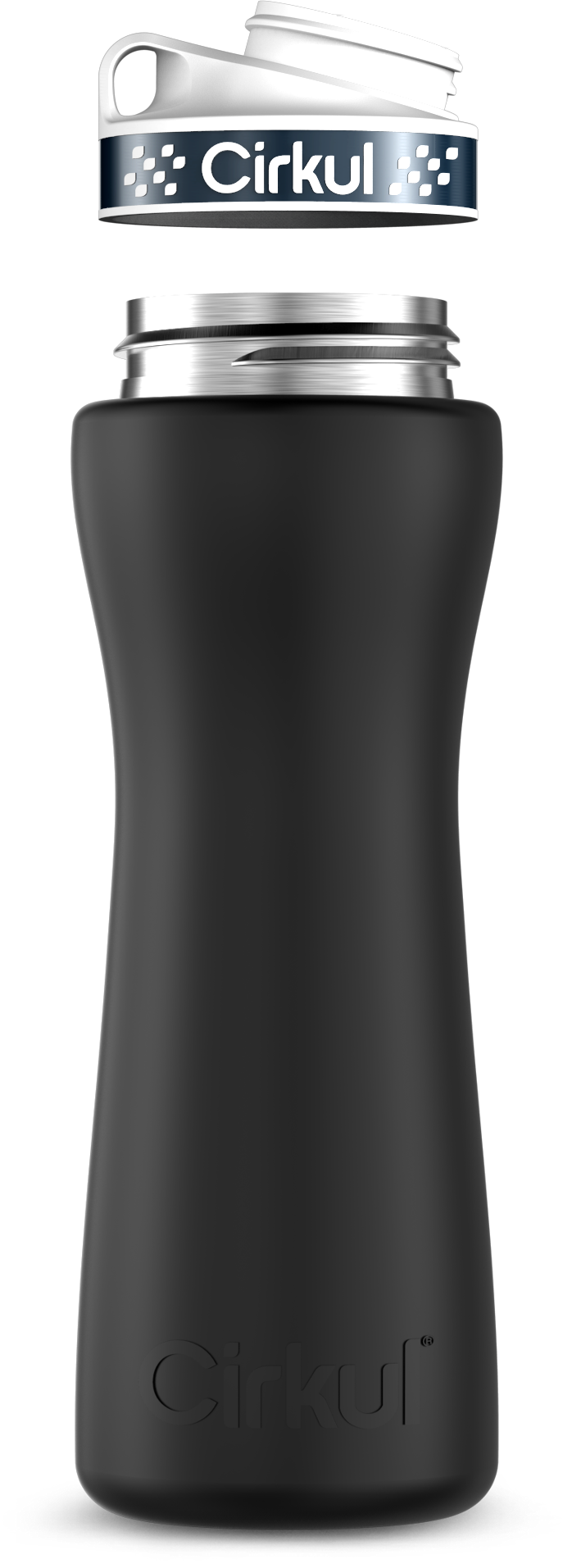 Custom 22oz. Stainless Steel Bottle & Comfort Grip Lid (RMPD)