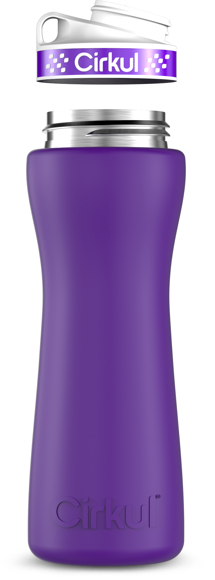 Custom 22oz. Stainless Steel Bottle & Comfort Grip Lid (RMPD)