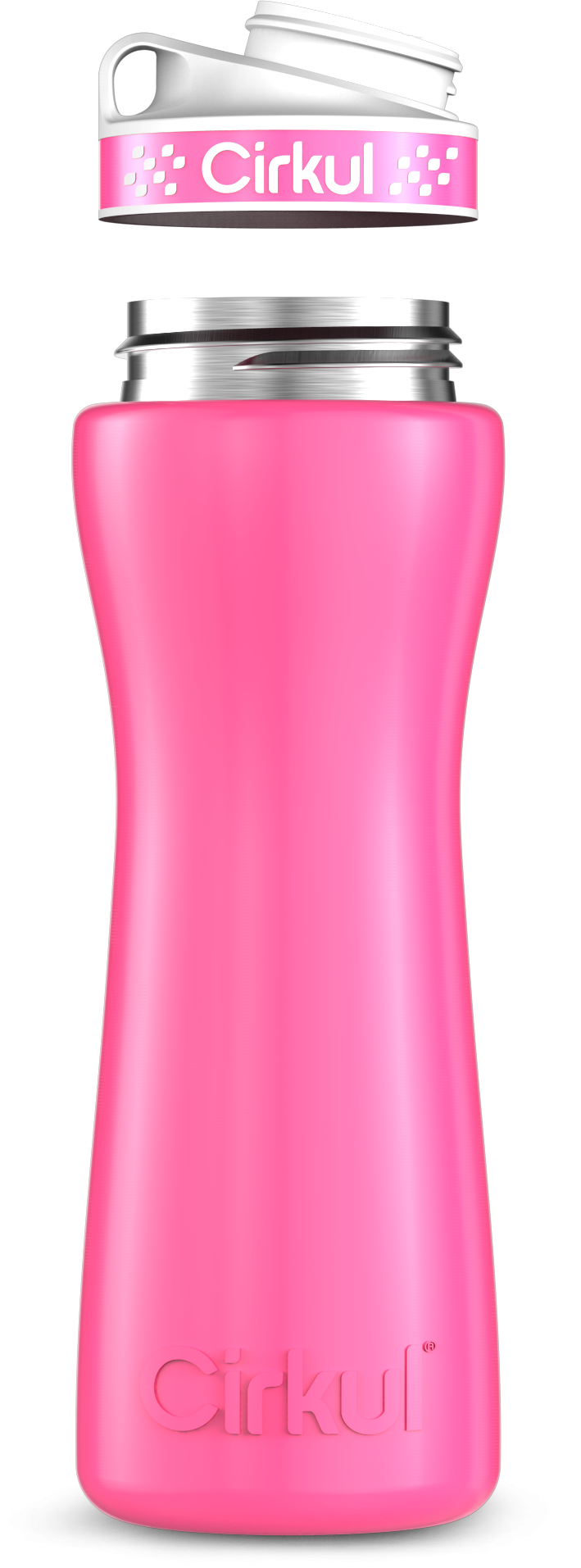Custom 22oz. Stainless Steel Bottle & Comfort Grip Lid (RMPD)