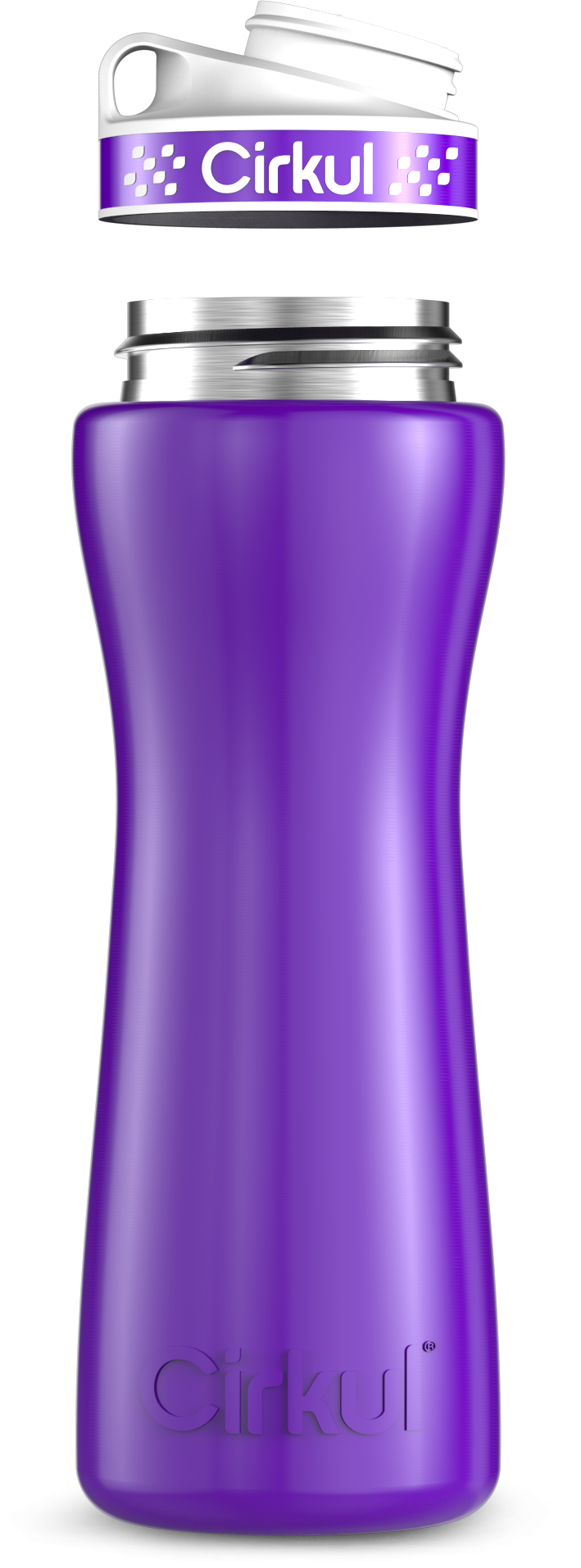 Custom 22oz. Stainless Steel Bottle & Comfort Grip Lid (RMPD)