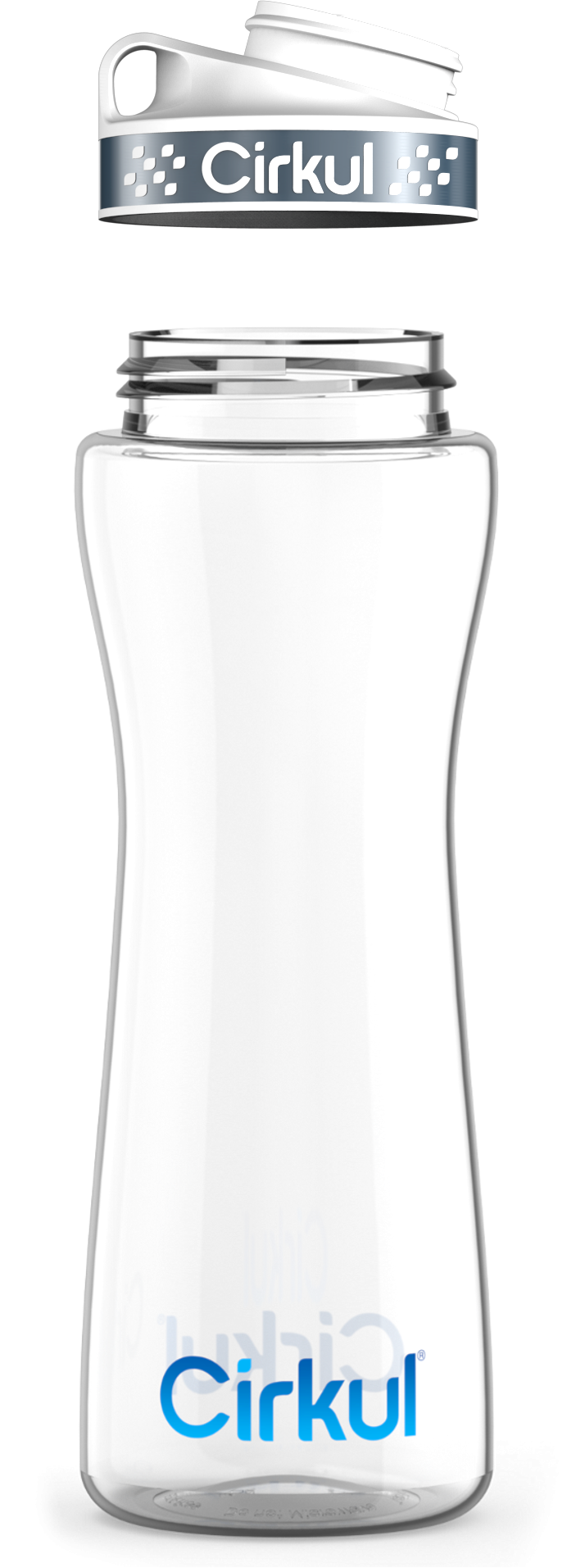 Custom 22oz. Plastic Bottle & Comfort Grip Lid (4PTH)