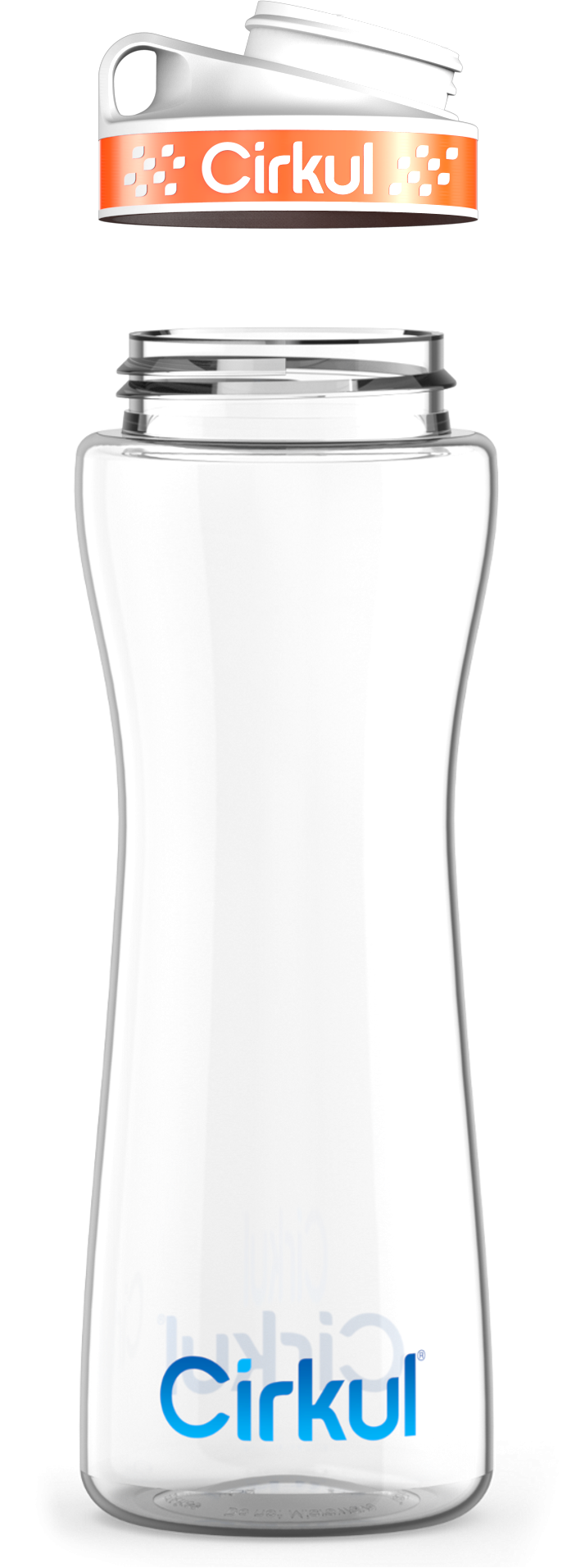 Custom 22oz. Plastic Bottle & Comfort Grip Lid (4PTH)