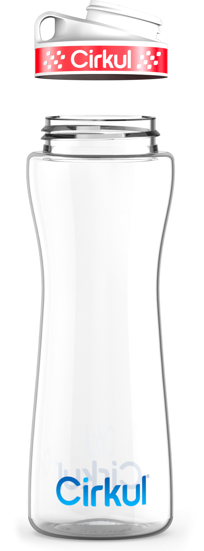 Custom 22oz. Plastic Bottle & Comfort Grip Lid (4PTH)