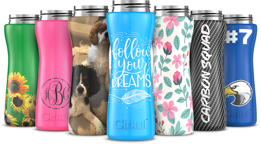 Custom 22oz. Stainless Steel Bottle & Comfort Grip Lid (RMPD)