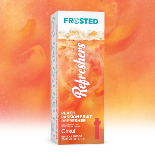 Frosted Peach Passion Fruit Refresher (WXFV)