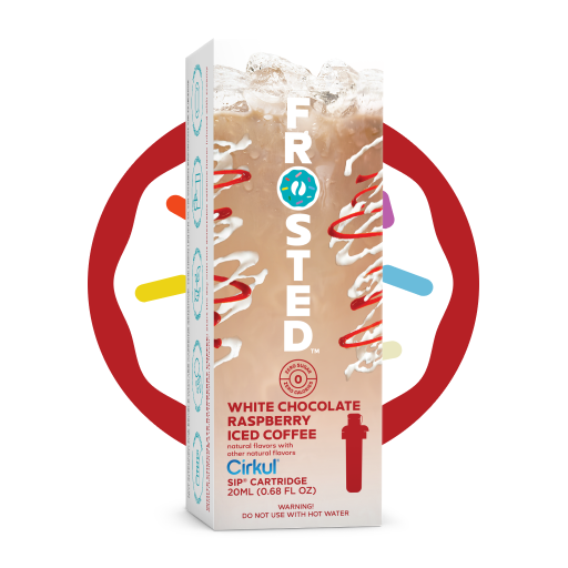 Frosted White Chocolate Raspberry Iced Coffee (8T7K)